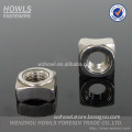 High quality cheap price JIS1196 DIN 928 Carbon steel square weld nut